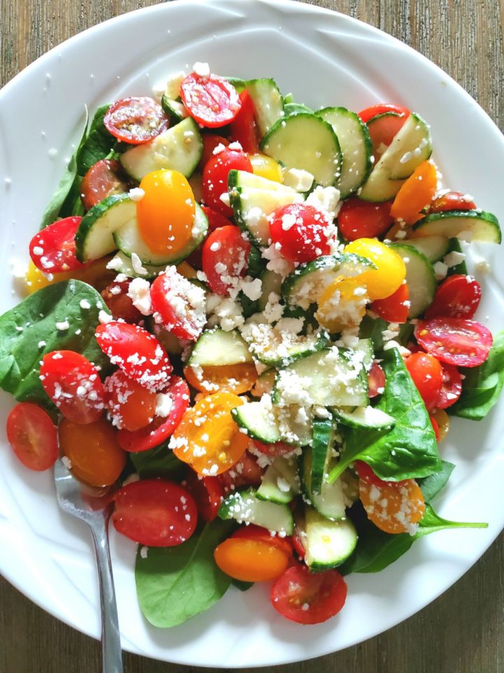 cucumber tomato salad