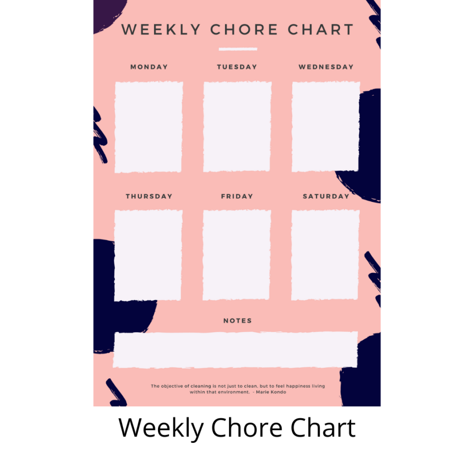 Weekly Chore Chart