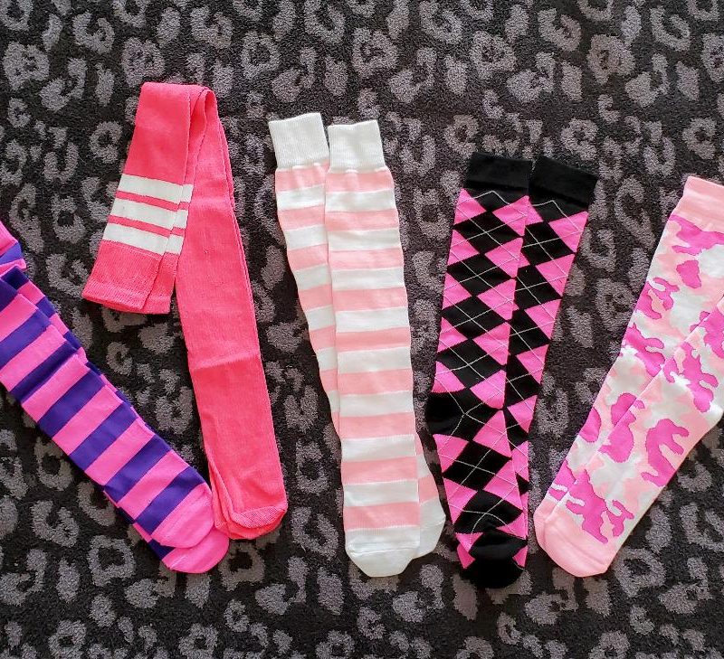 Girly & Cozy Pink Socks to Keep You Warm
