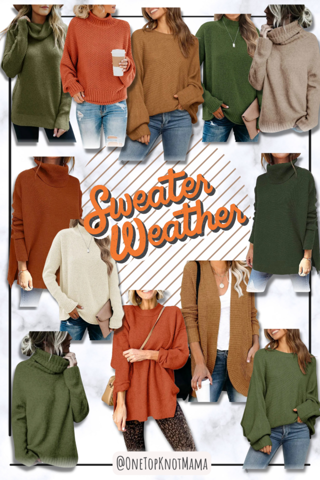 sweater favorites from Amazon