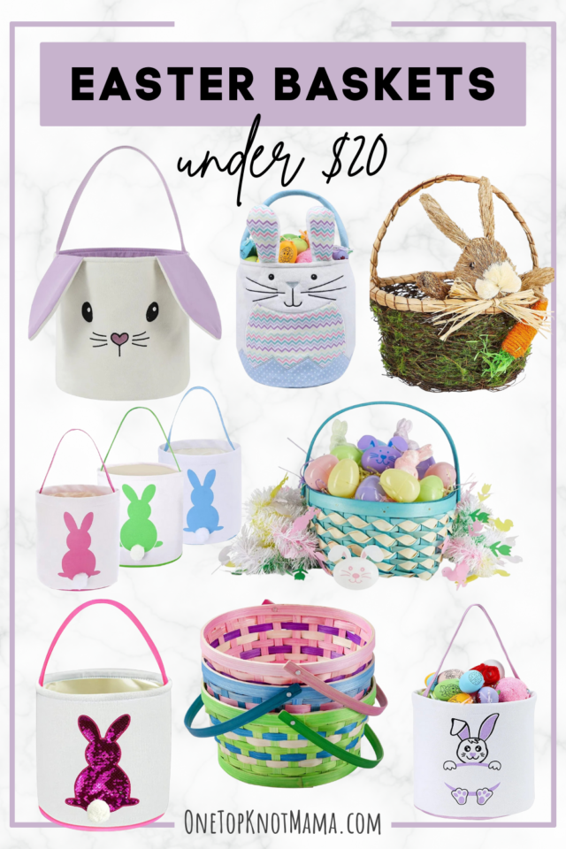 easter basket ideas for kids on amazon for under $20