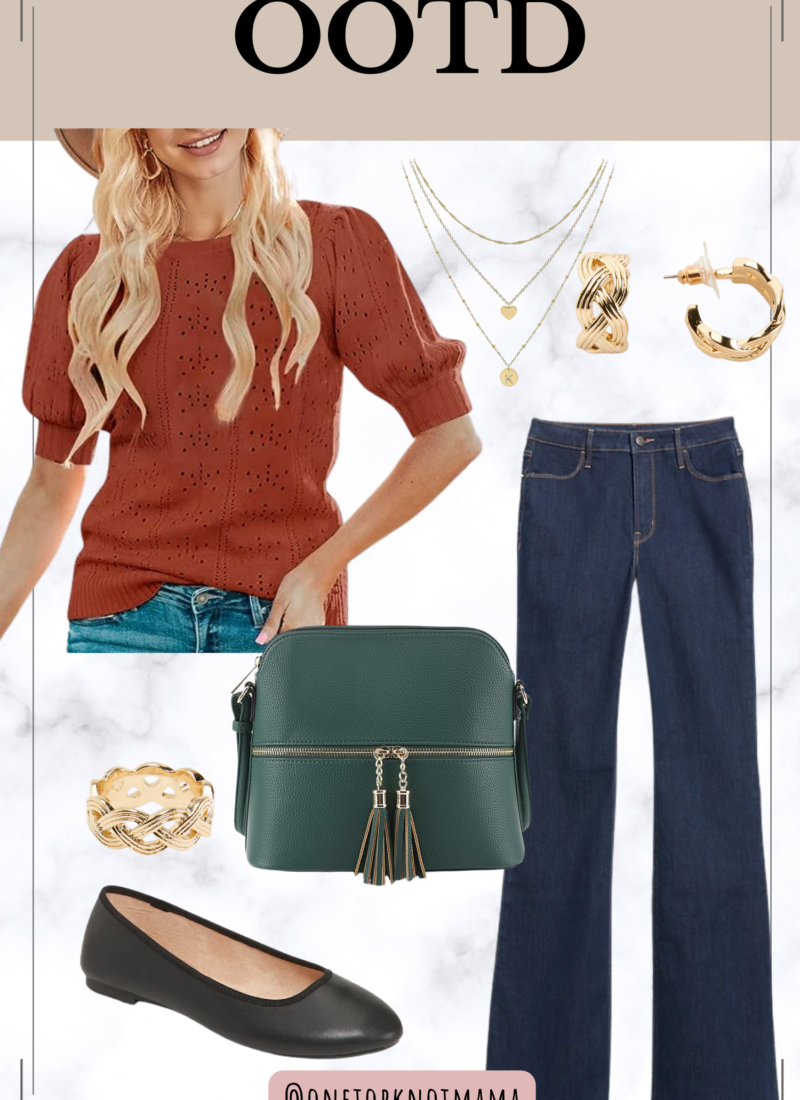 Trending Puff Sleeve Sweaters for Stylish Moms in their 30s