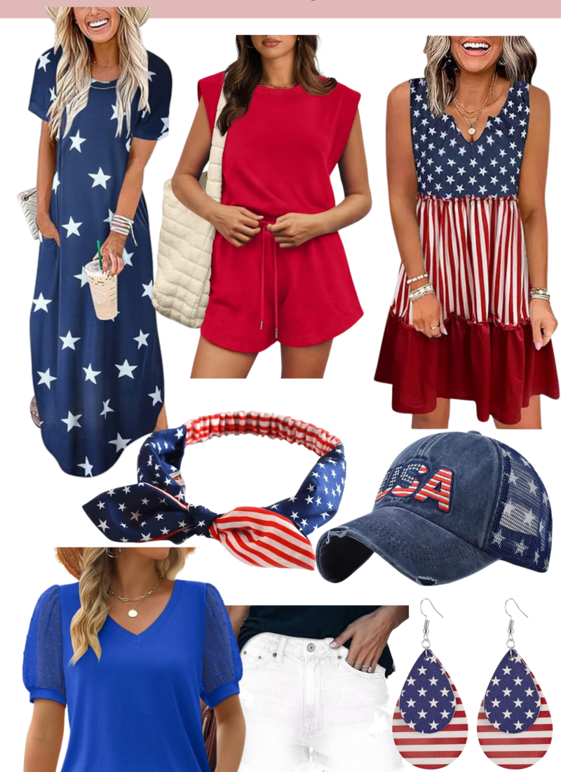 Easy and Affordable 4th of July Outfit Ideas for Moms