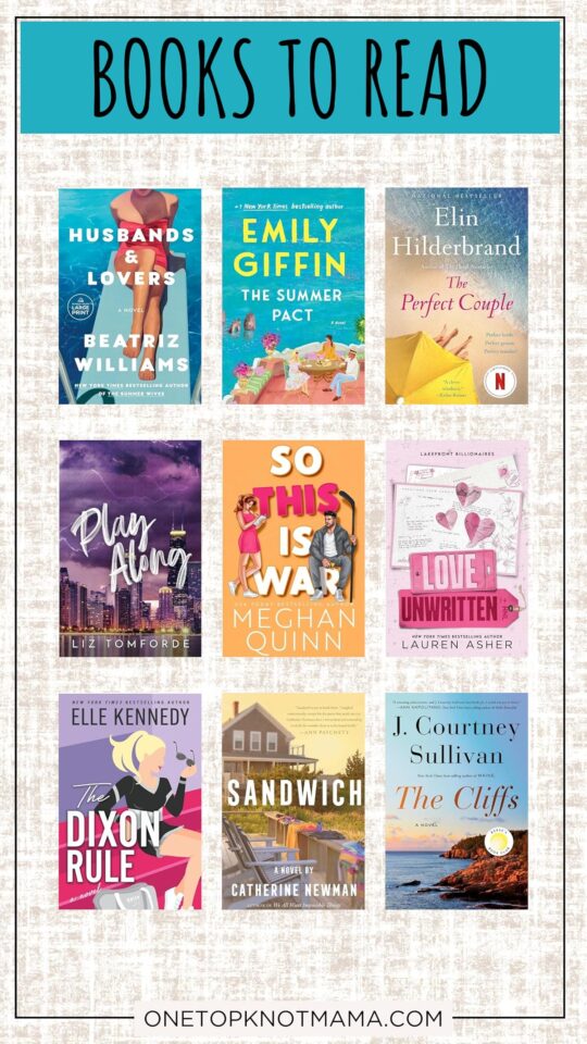 books to read, onetopknotmama.com