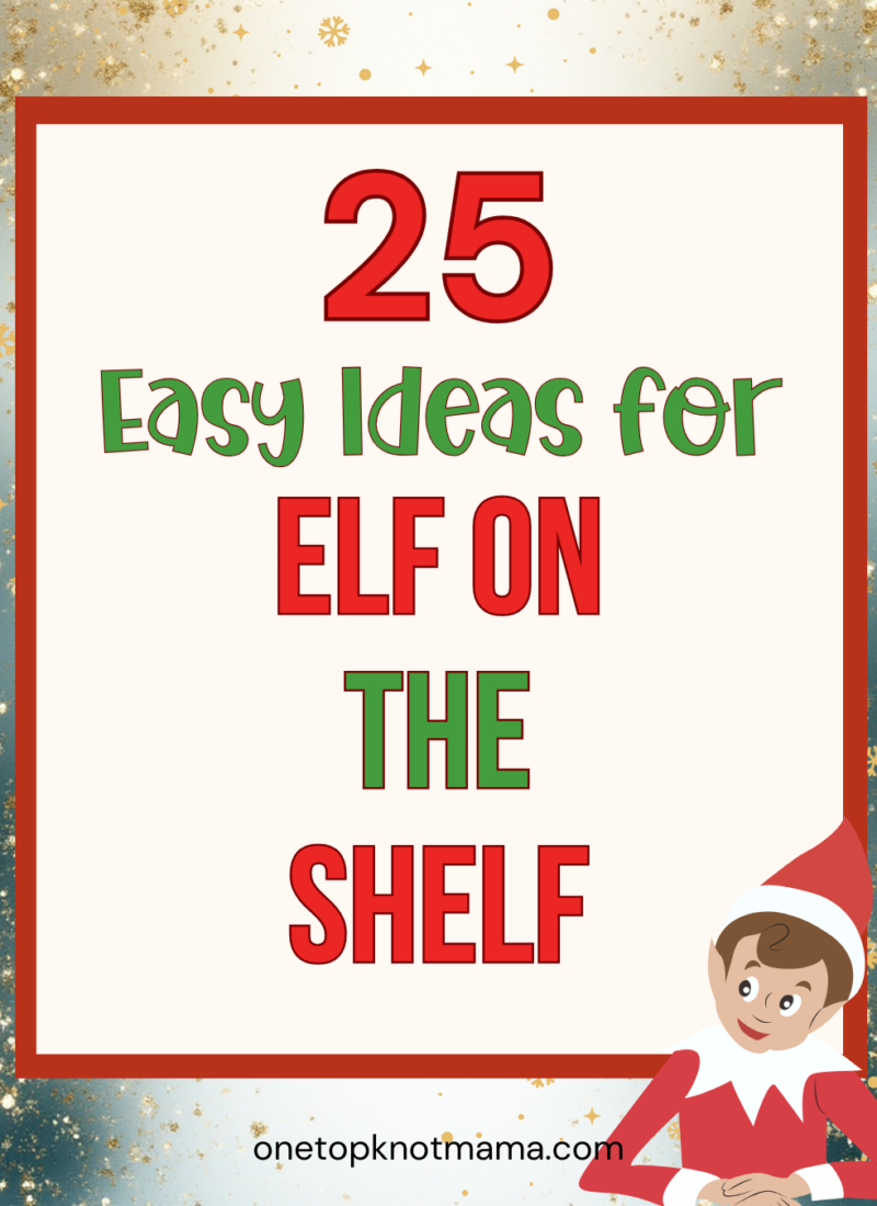 25 Funny & Easy “Elf on the Shelf” Ideas for Boys