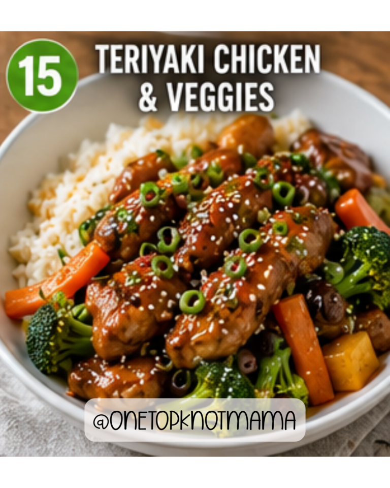 Slow cooker teriyaki chicken served with broccoli, carrots, and rice for a healthy family dinner.